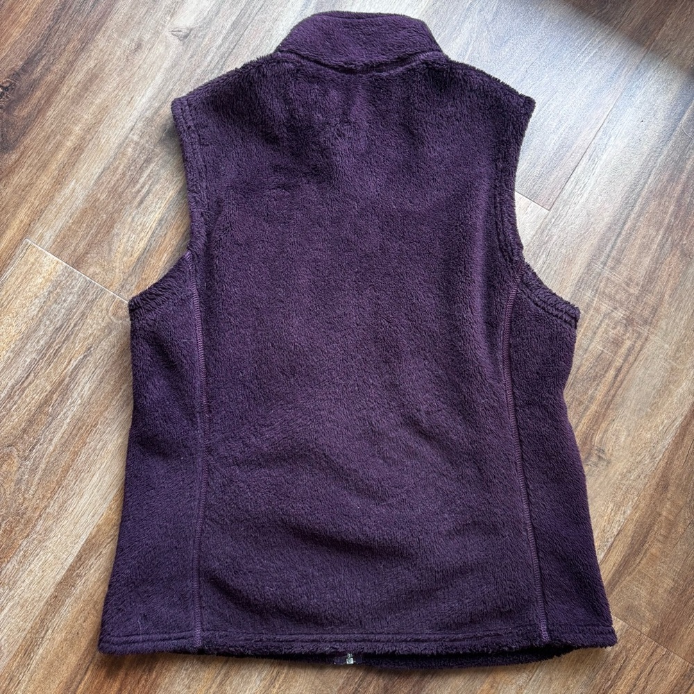 Patagonia R2 Fleece VTG Vest Burgundy Purple Full Zip Retro Gorpcore Outdoor - Picture 3 of 6